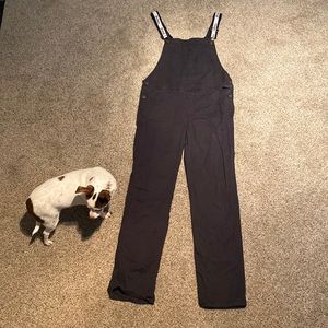 DICKIES womens bibs, large, in black